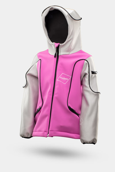 Halo LED Jacket - Softshell, pink