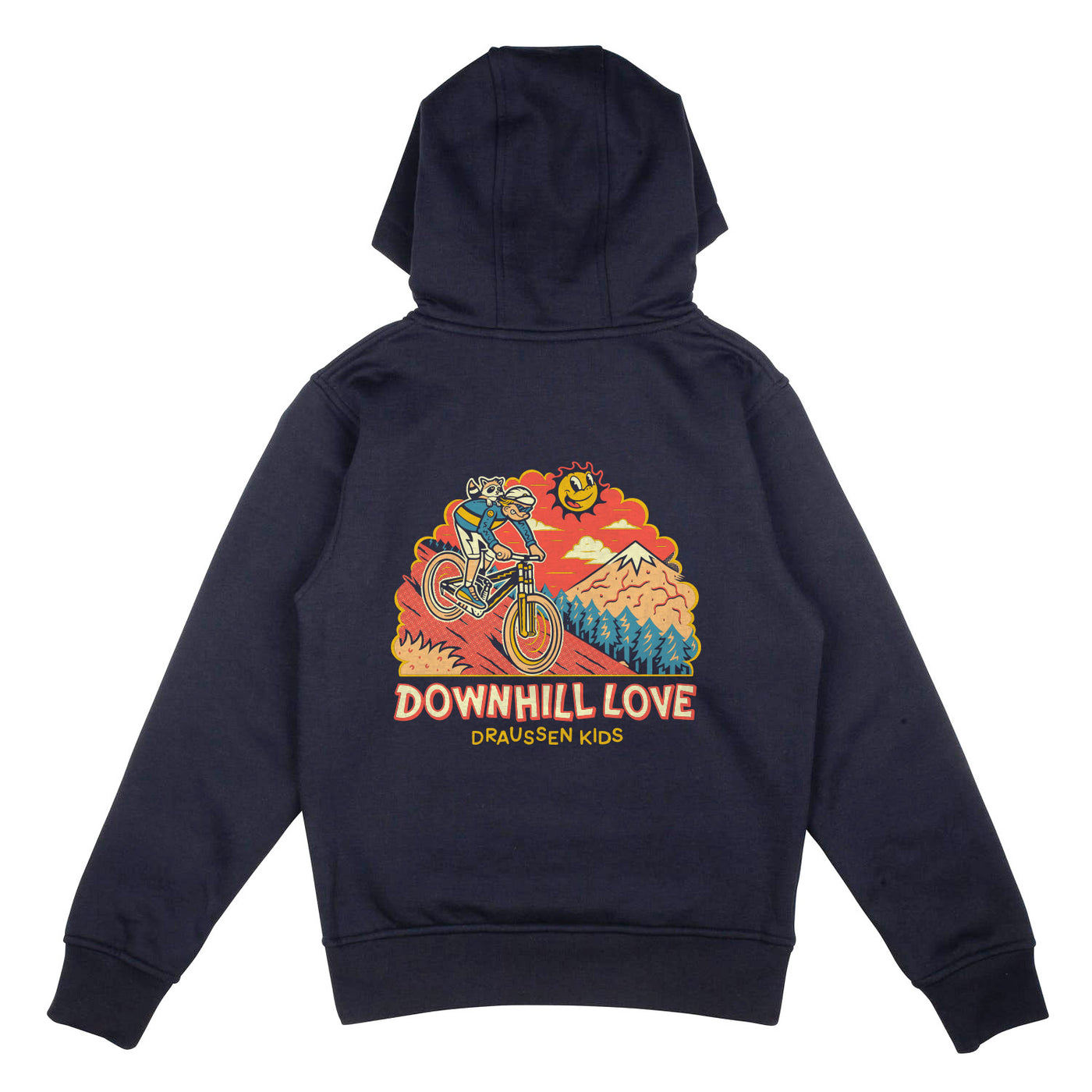DOWNHILL LOVE Hooded Sweater